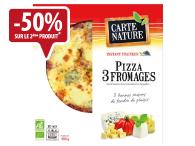 Pizza 3 fromages 400g