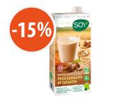 Boisson soja petit épeautre noisettes