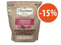 Muesli croustillant framboise chocolat