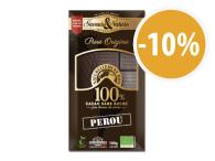 Tablette 100% cacao sans sucre origine Perou
