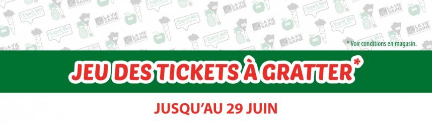 Jeu des tickets