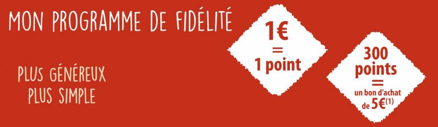 Programme de fidélité