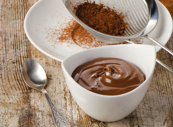 Crème chocolat à l'arrow-root